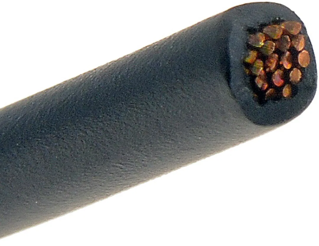85778 – DORMAN Primary Wire, OE Replacement Stranded Conductor 14 Gauge Black 100 Foot Length Copper Conductor/ PVC I...
